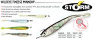 Εικόνα της STORM WILDEYE FINESSE MINNOW  WFM03